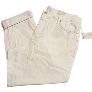 Universal Thread Women's Off-White 90s Vintage Straight Jeans - Size 18 - NWT